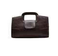 Colette Croc Mini Bag Coffee