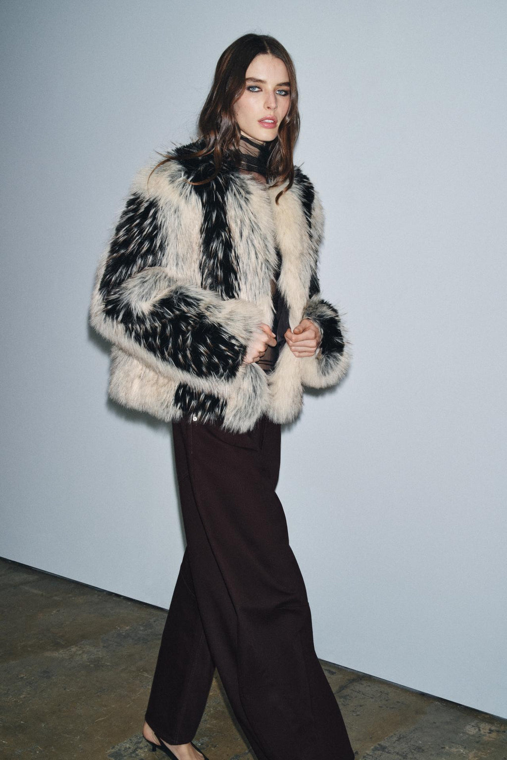 Emilia Faux Fur Coat