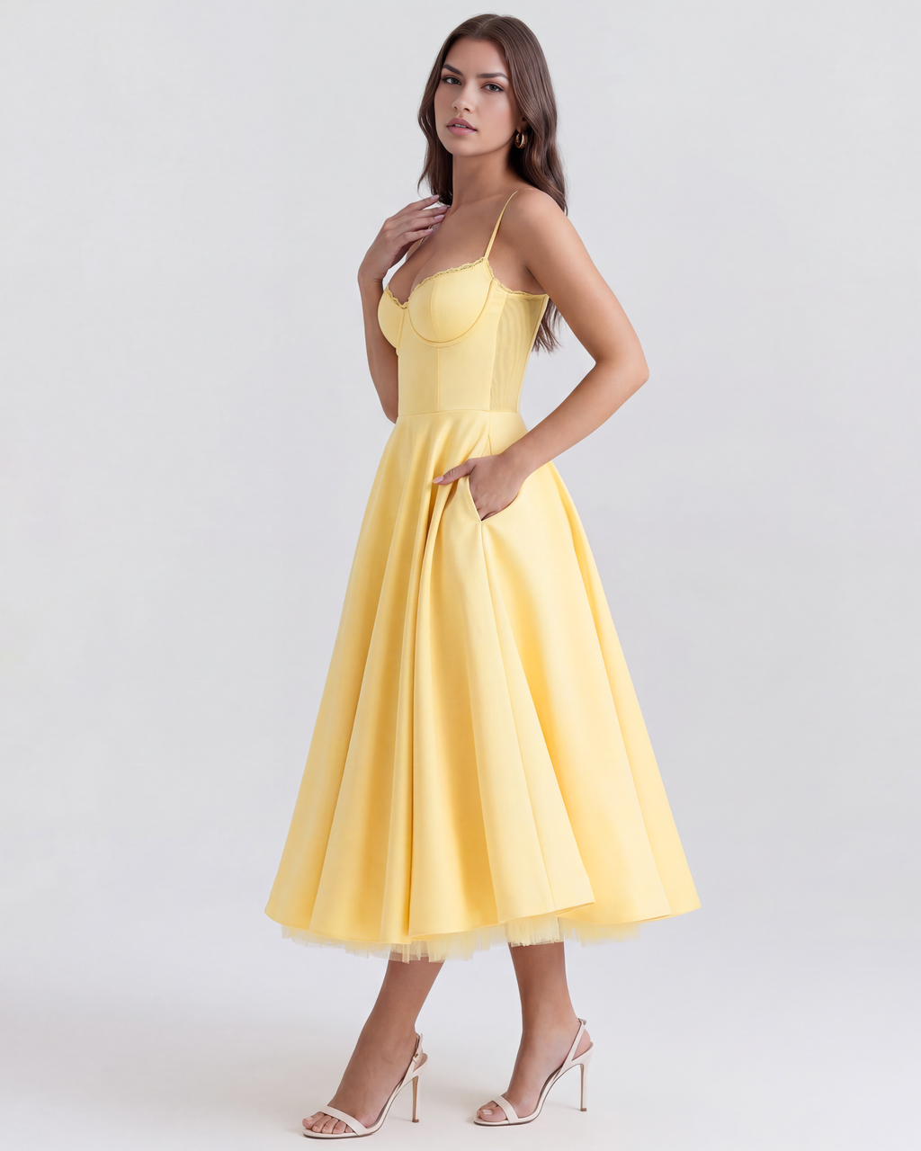 Selene | Midi Dress