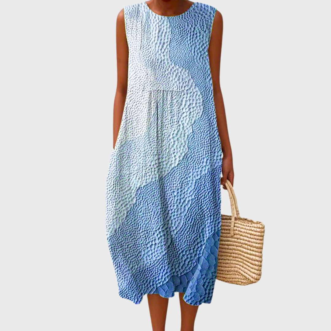 Vestido midi vintage para mujer