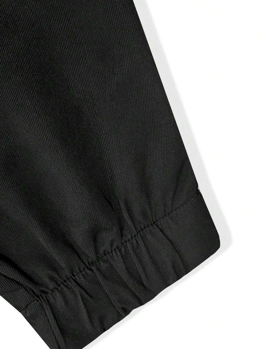 Men's Light Cargo Joggers With Pockets