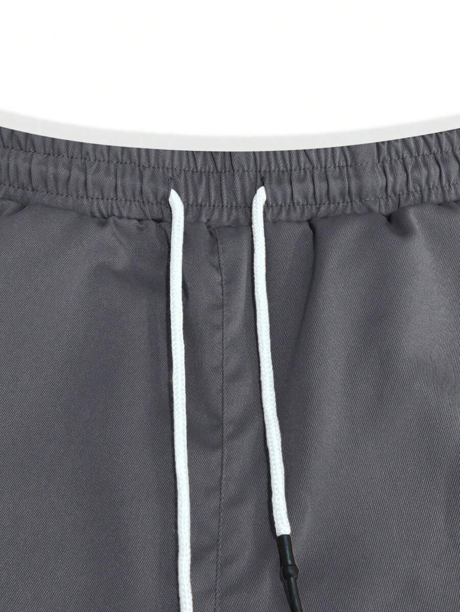 Men's Light Cargo Joggers With Pockets