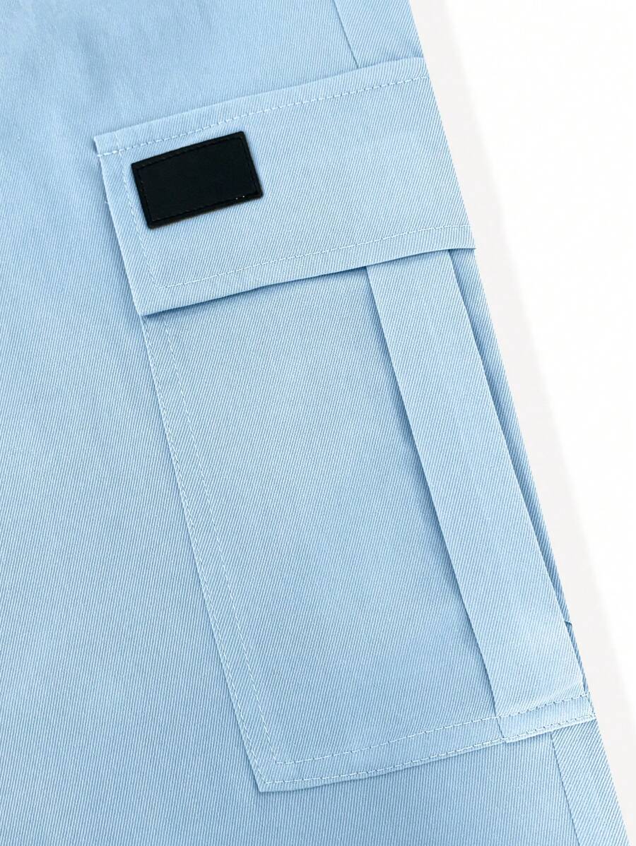 Men's Light Cargo Joggers With Pockets