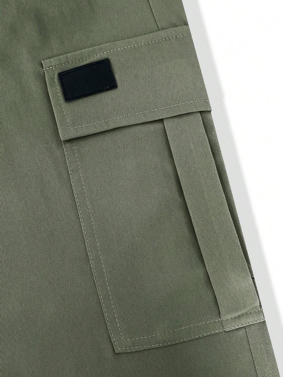 Men's Light Cargo Joggers With Pockets