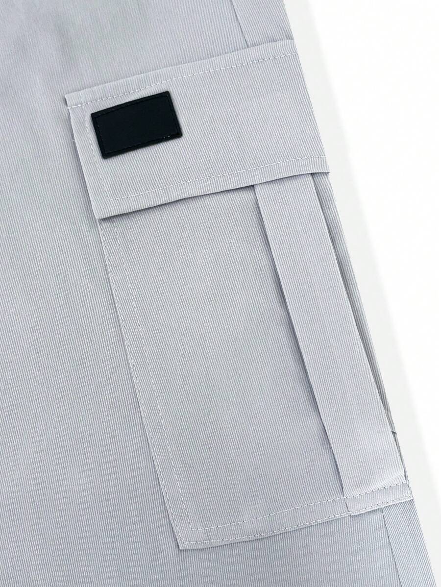 Men's Light Cargo Joggers With Pockets