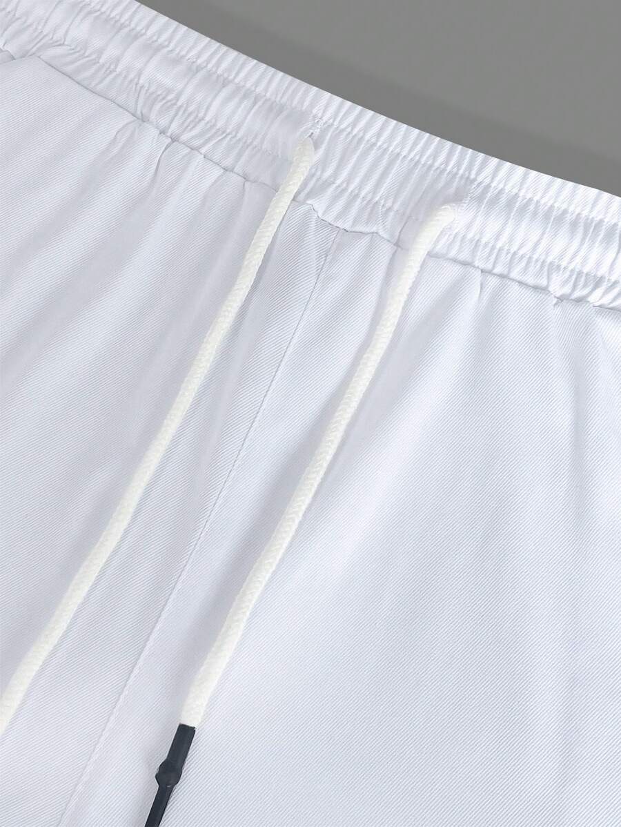 Men's Light Cargo Joggers With Pockets