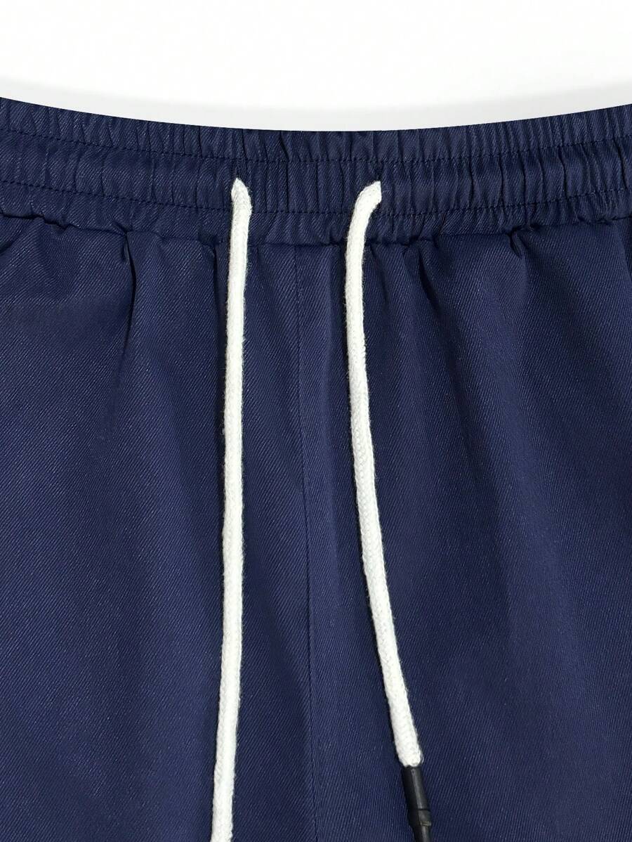 Men's Light Cargo Joggers With Pockets