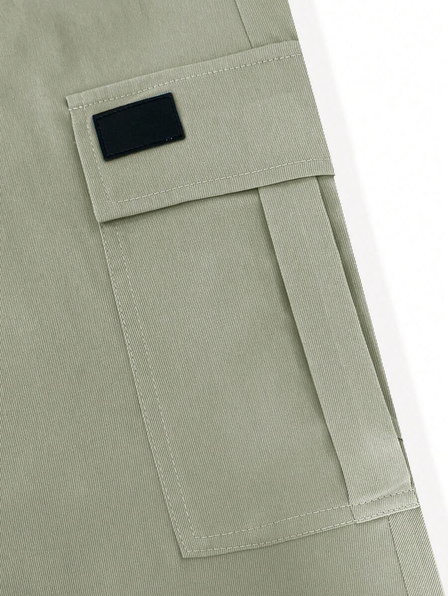 Men's Light Cargo Joggers With Pockets