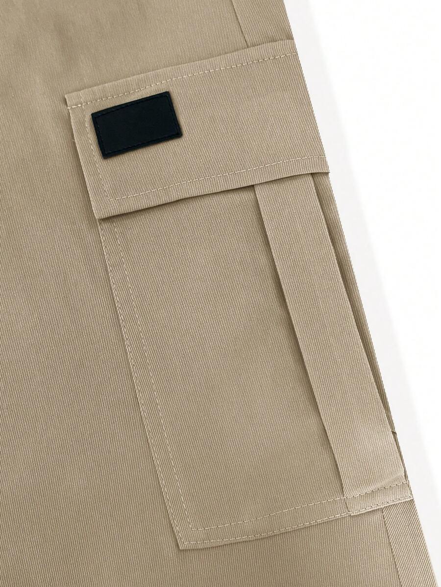 Men's Light Cargo Joggers With Pockets