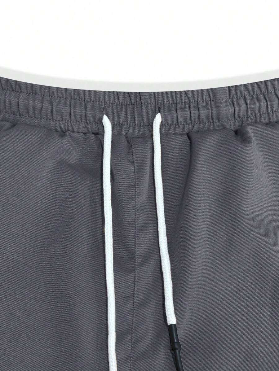 Men's Light Cargo Joggers With Pockets