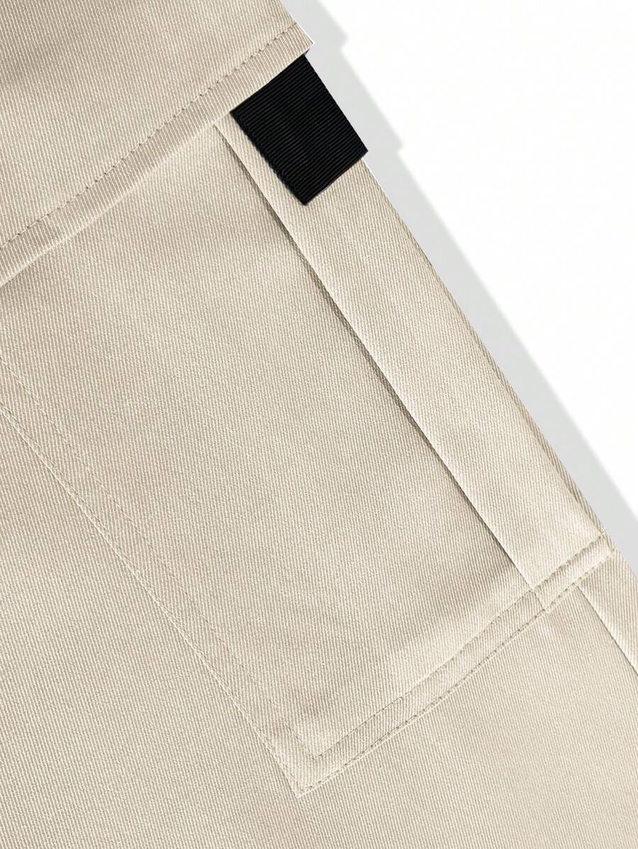 Men's Light Cargo Joggers With Pockets