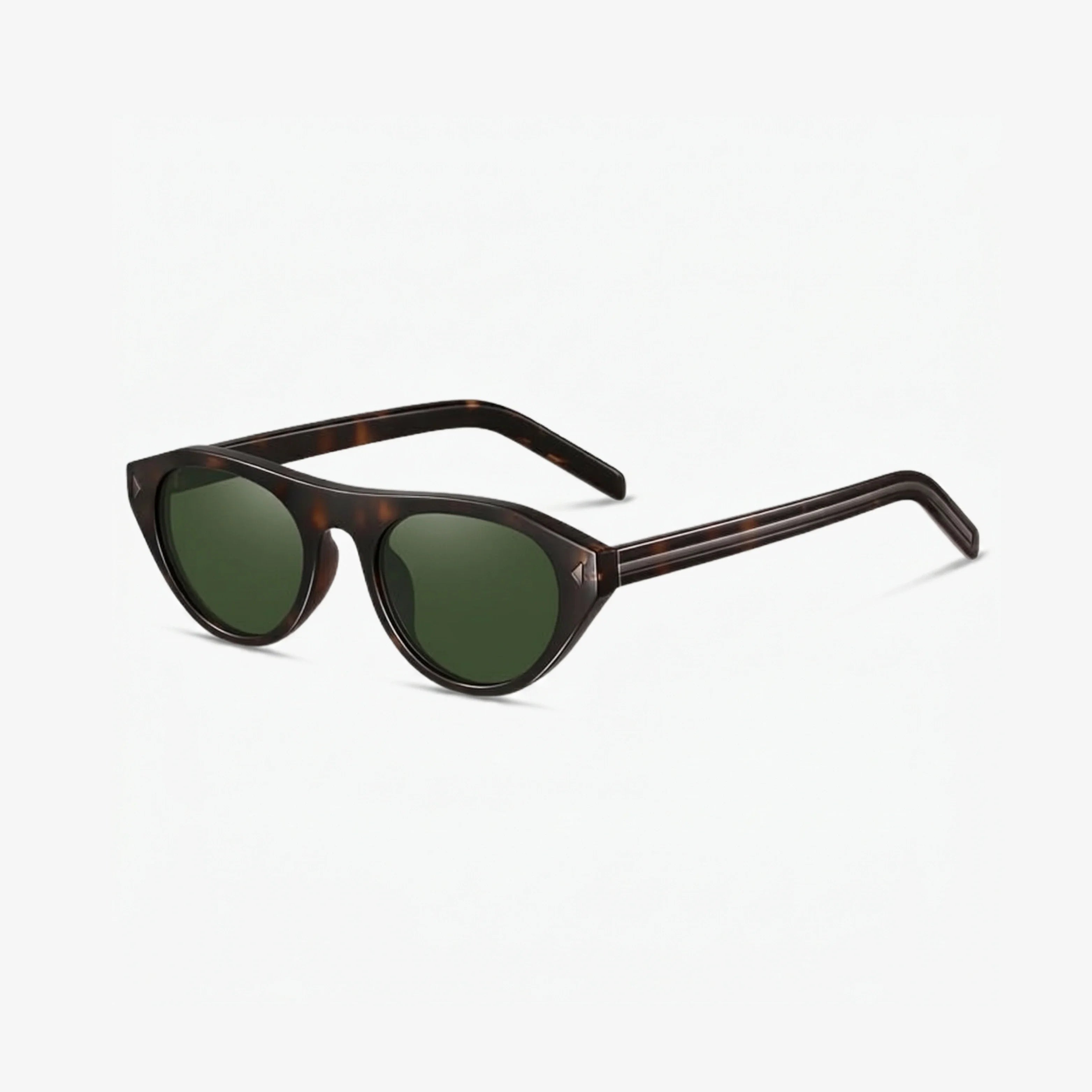 Como Retro Oval Sunglasses