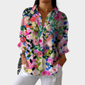 Light and colorful blouse with print