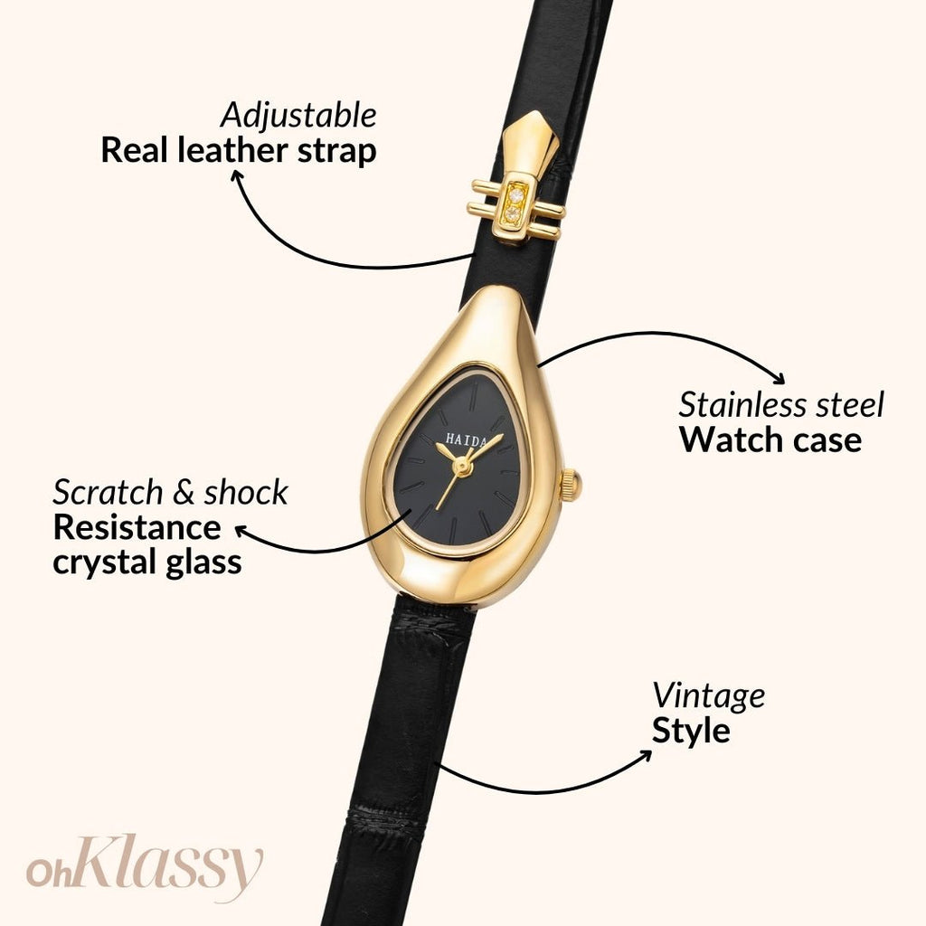 Valentina | Leather Gold
