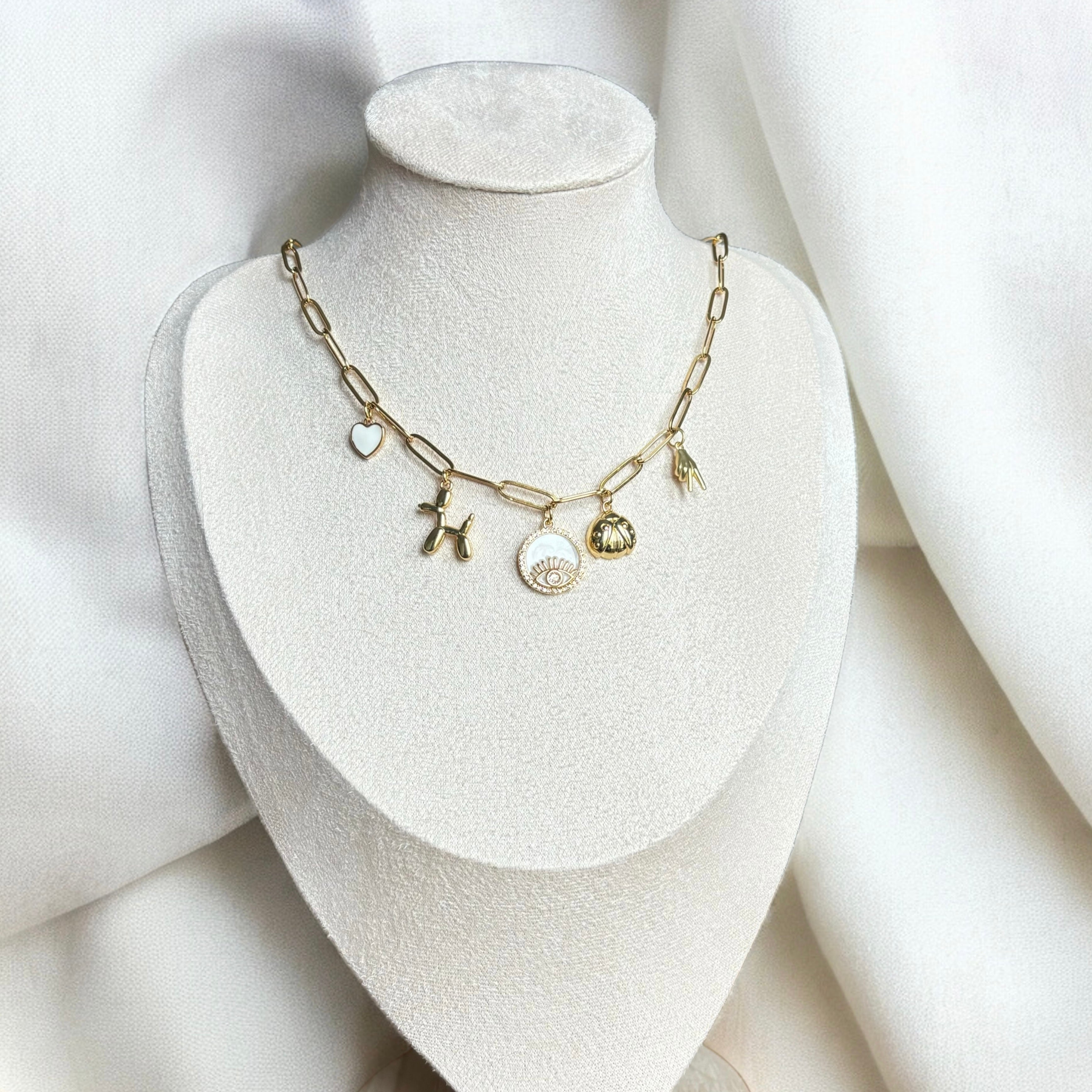 Bella Charm Necklace (Handmade & Limited Edition)