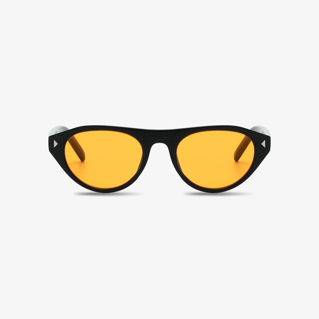 Como Retro Oval Sunglasses