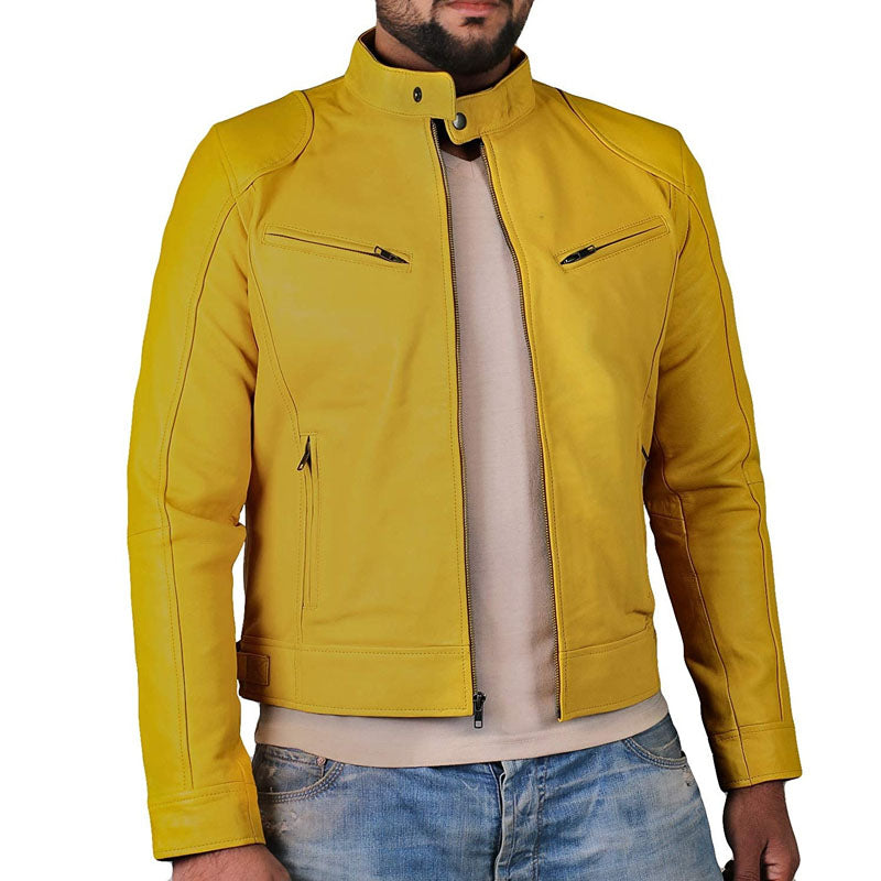 Men's Premium Leather Jacket