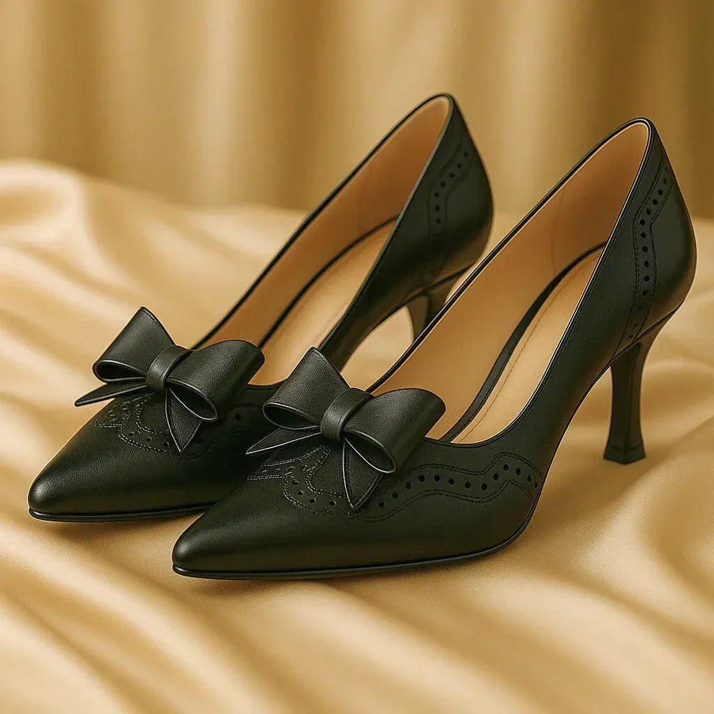 MELENA BOW HEELS