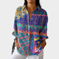 Light and Colorful Blouse with Print