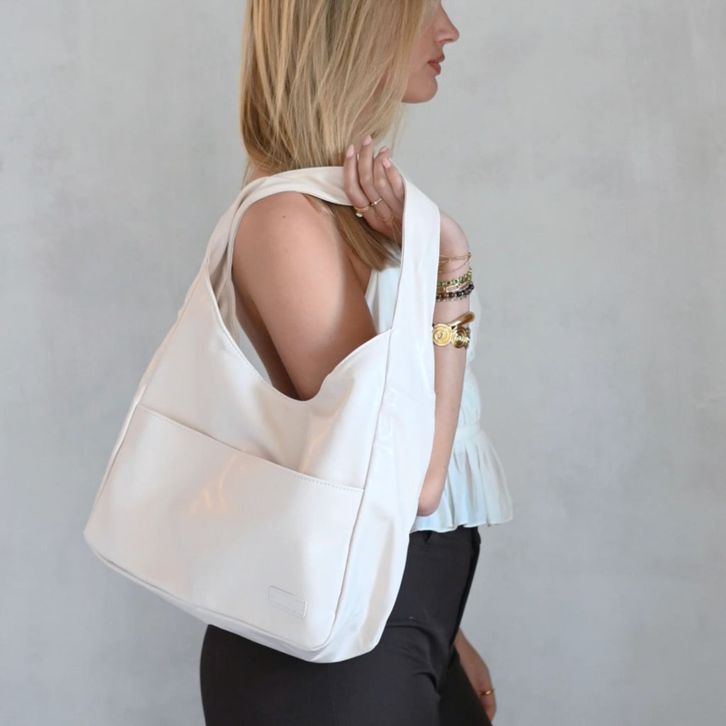 Marise Hobo Bag White