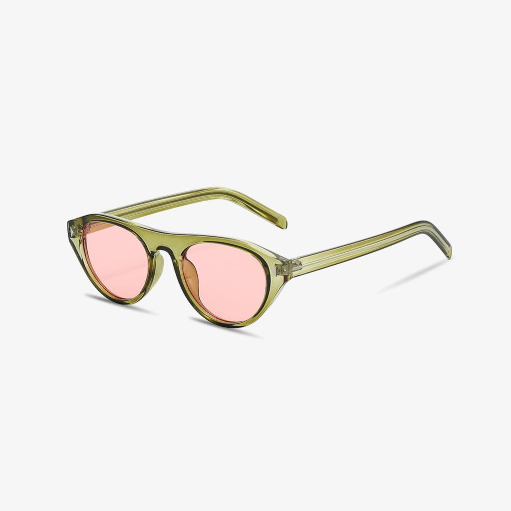 Como Retro Oval Sunglasses