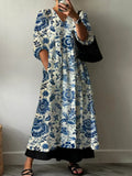 Alexandra | Elegant Dress with Floral Print