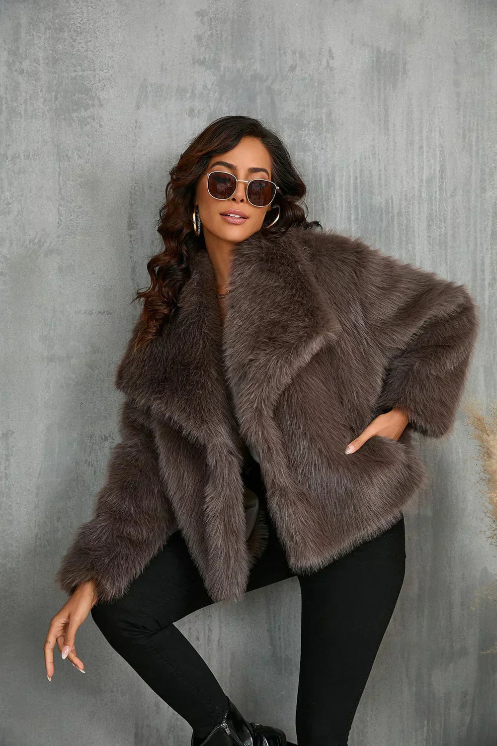 Jessica Cozy Fur Coat