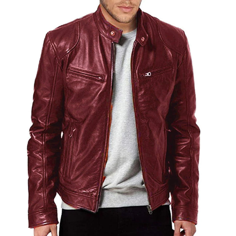 Men's Premium Leather Jacket