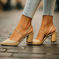 AURORA SLINGBACK HEELS
