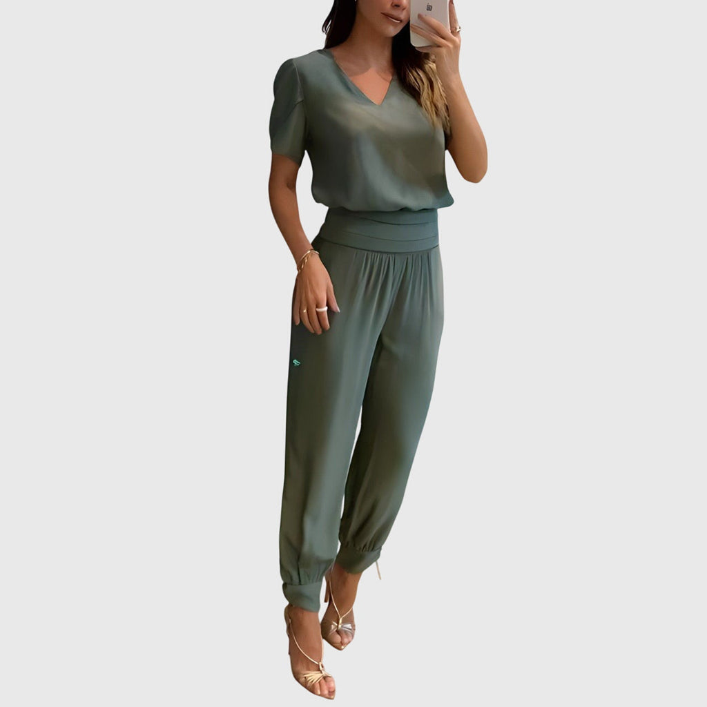 Jennifer | Stylish Blouse and Trousers Set