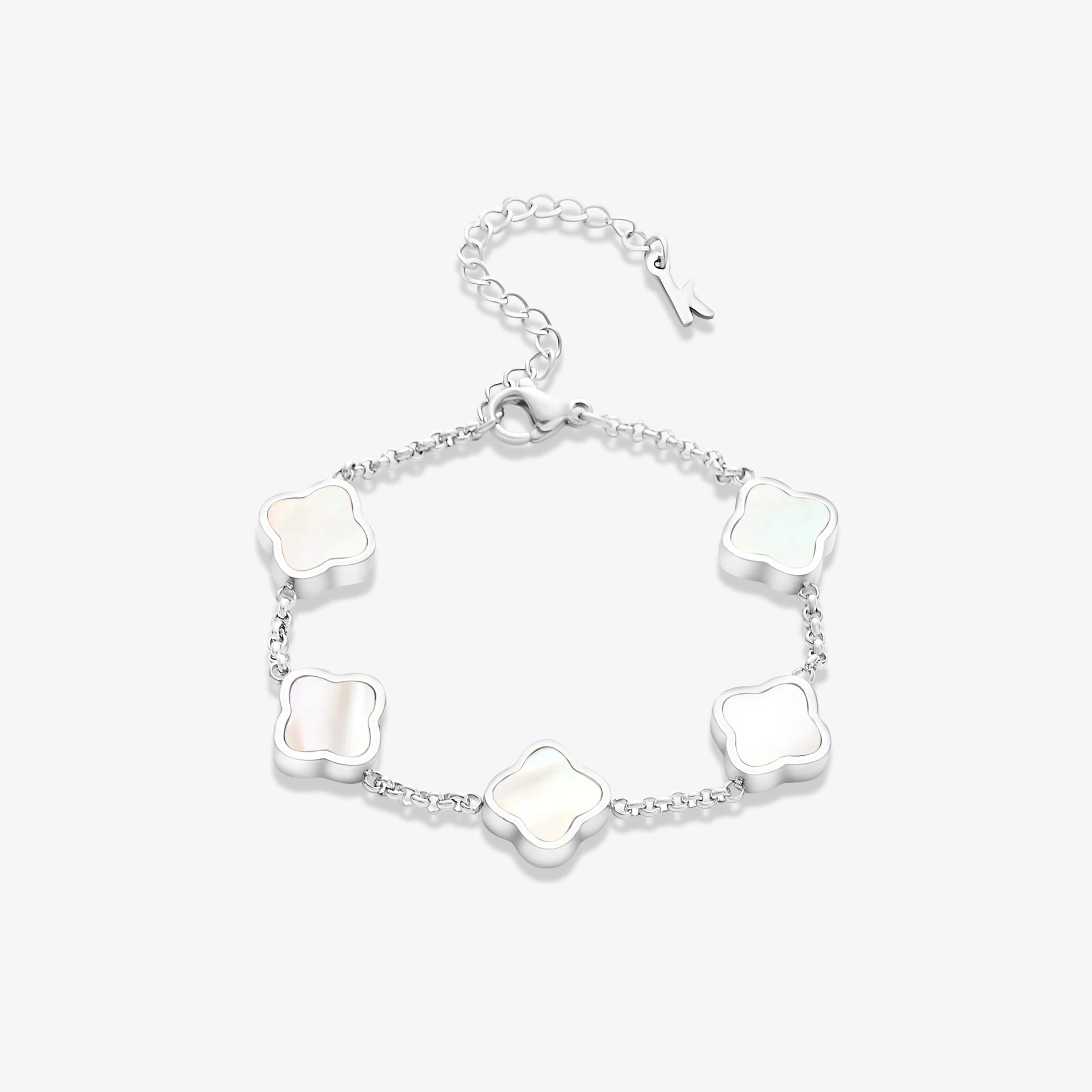Men's Clover Bracelet - Waterproof & Tarnish-Free