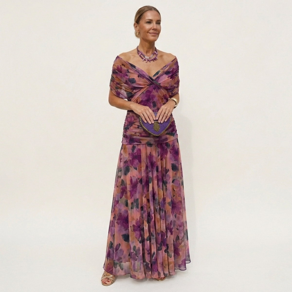 Elegant Flowing Women's Maxi Dress