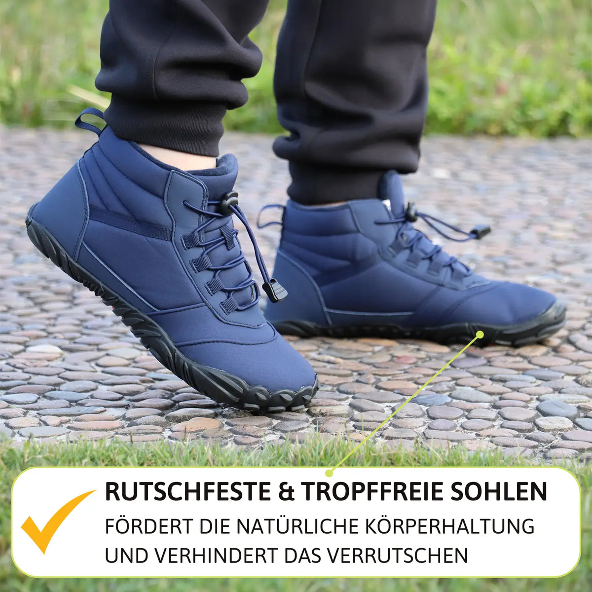 Miesten talvibarefoot-kengät