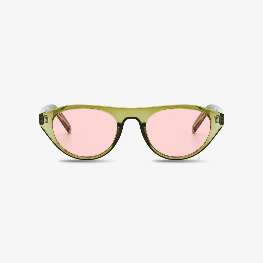 Como Retro Oval Sunglasses