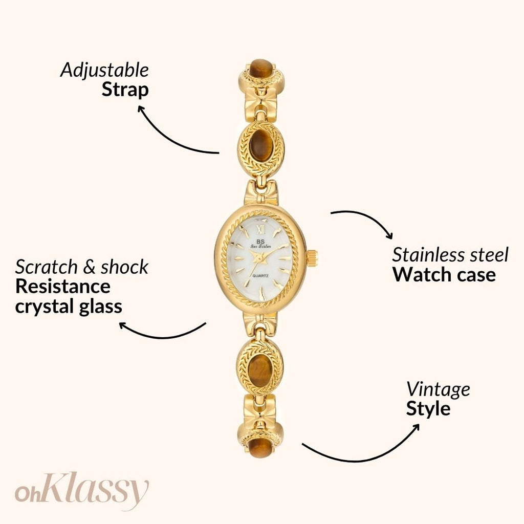 Eloise | Gold White