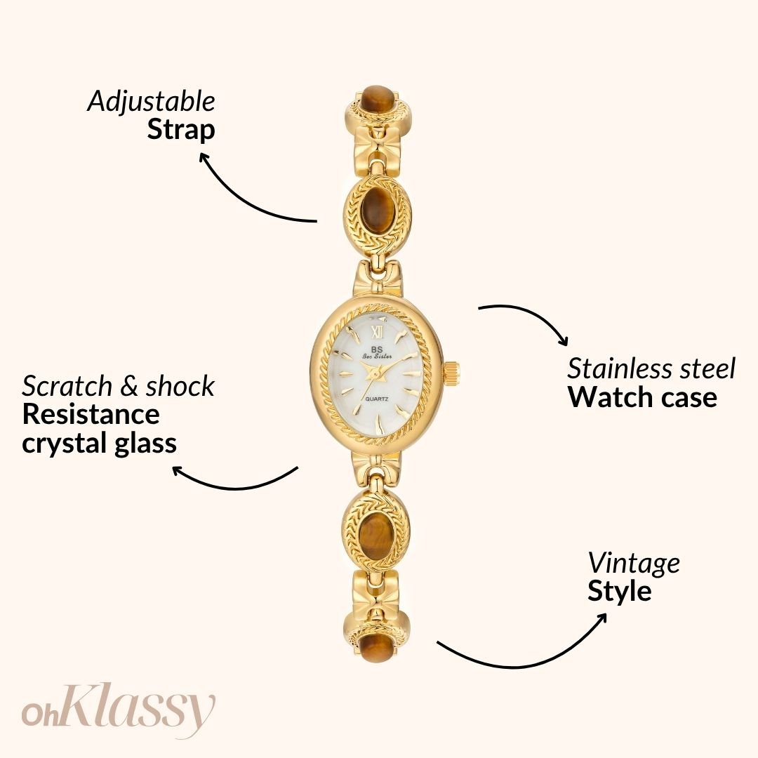 Eloise | Gold White