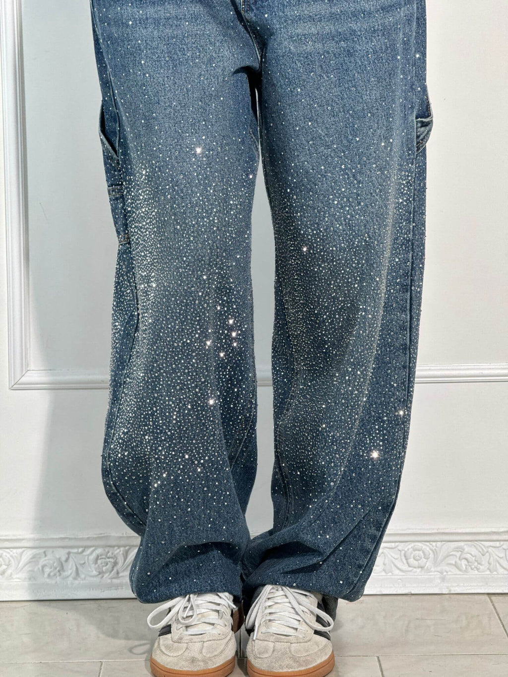 Women's Wide Balloon Cut Jeans Sabrina Elegant Autumn