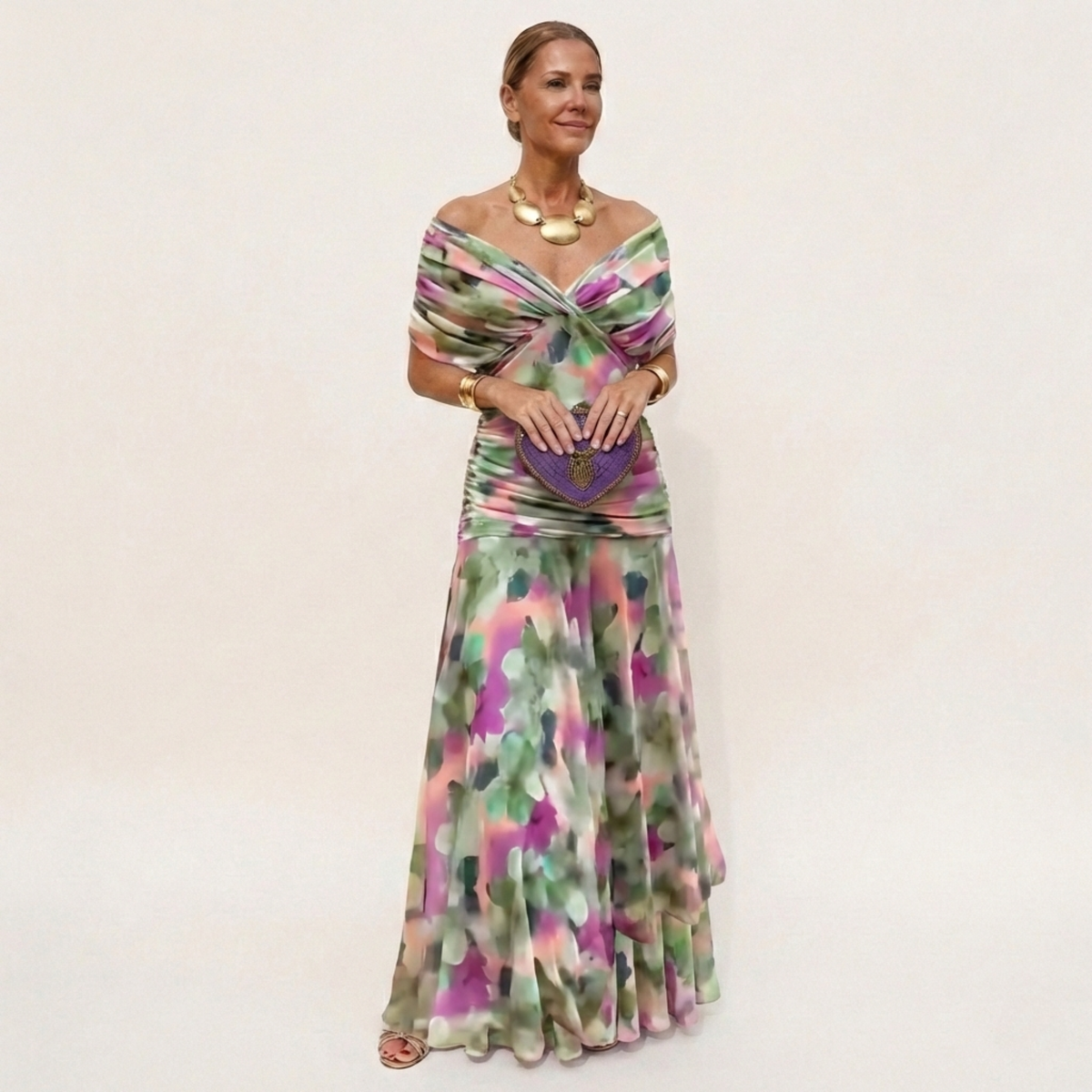 Elegant Flowing Women's Maxi Dress