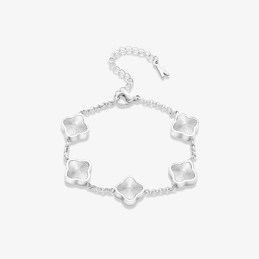 Men's Clover Bracelet - Waterproof & Tarnish-Free