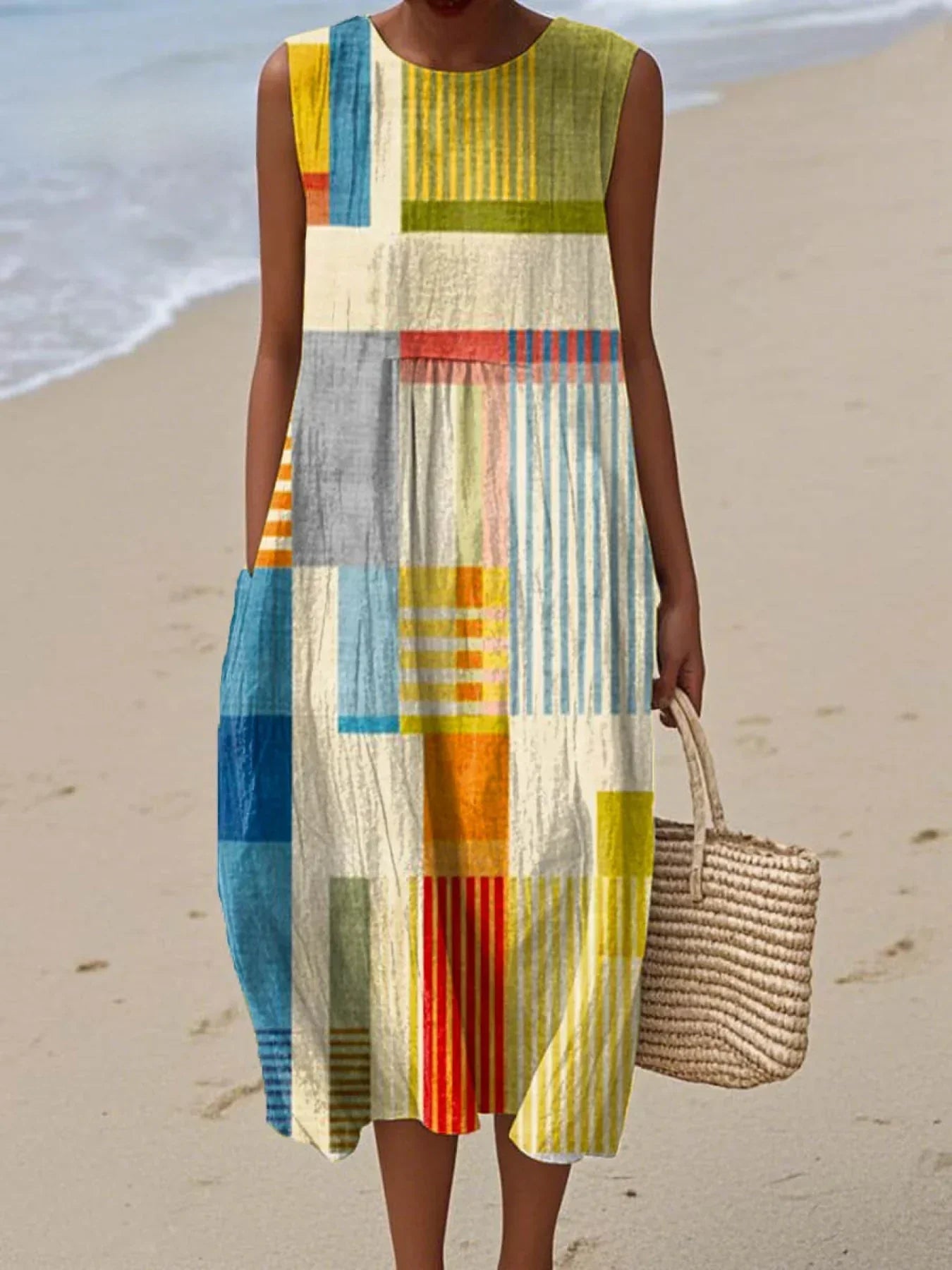 Poppy | Modern Patch Dress