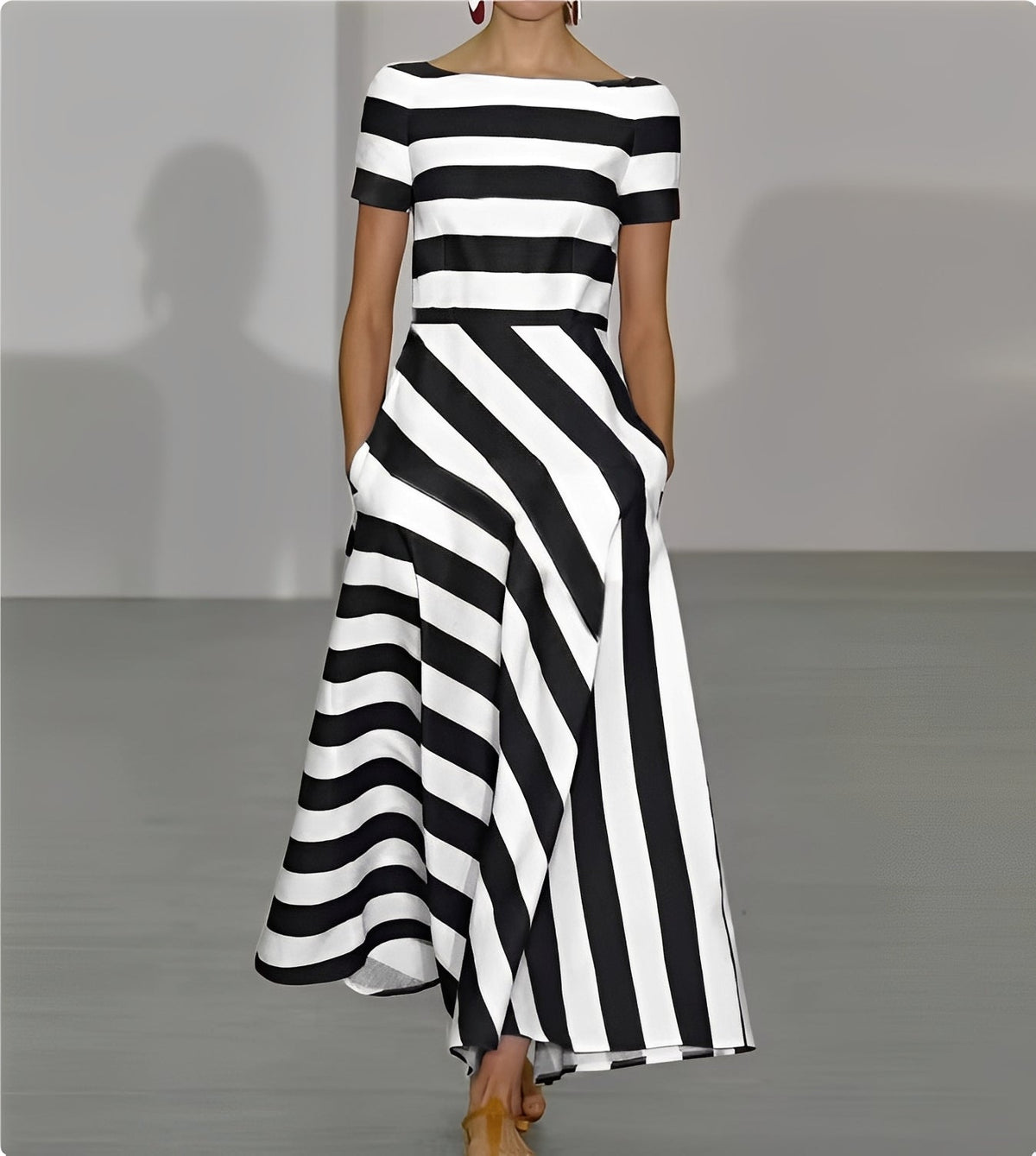 Vestido largo elegante para mujer