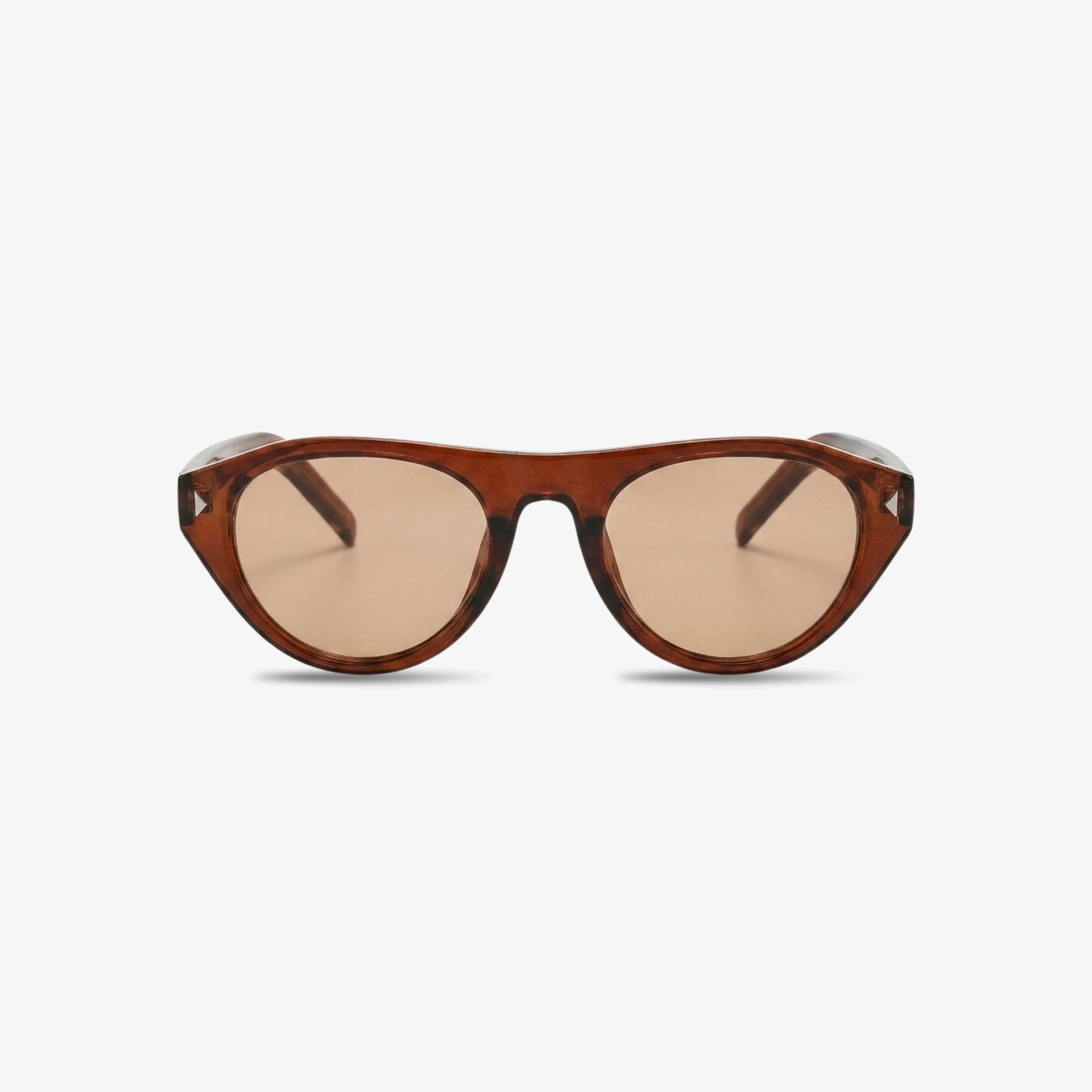 Como Retro Oval Sunglasses