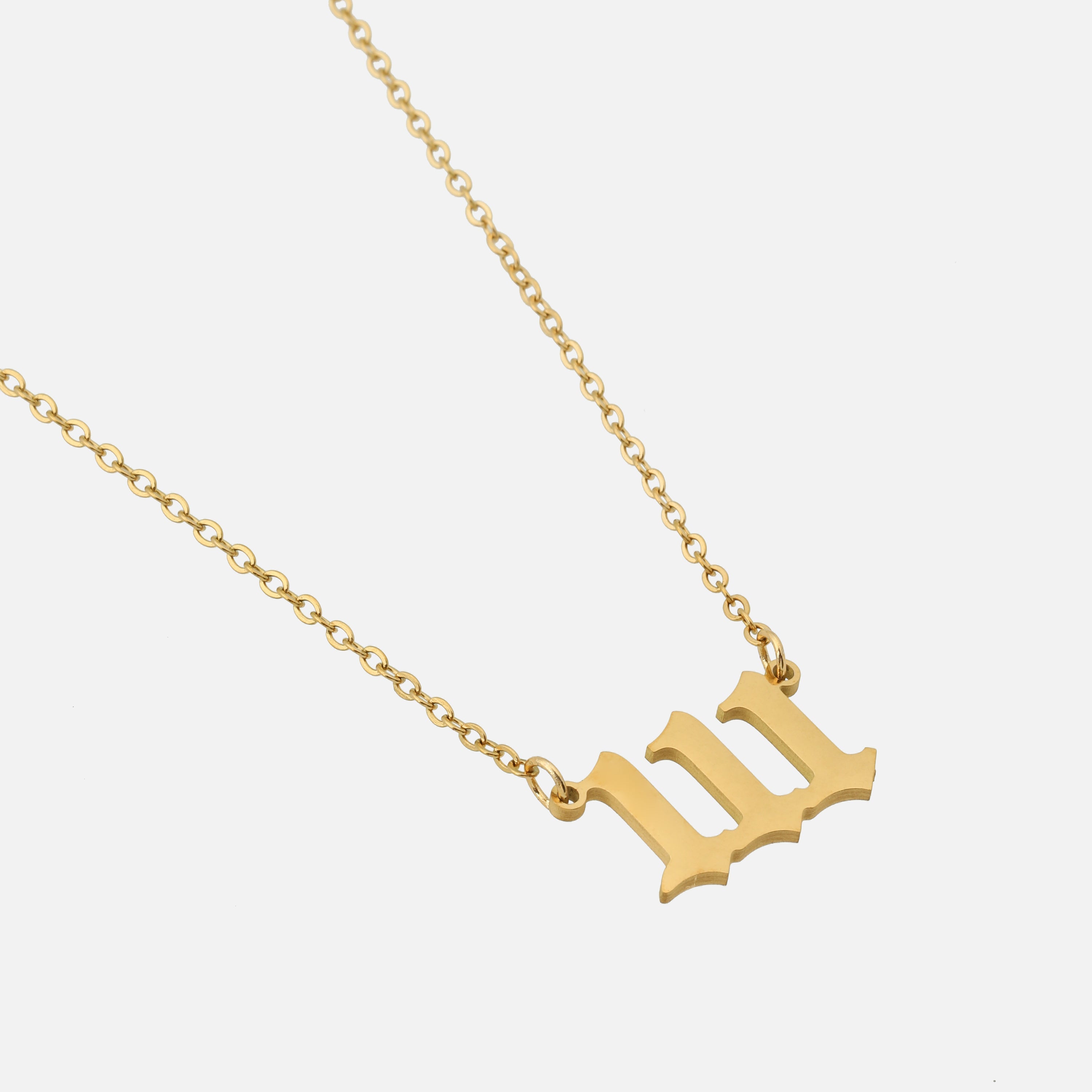 Vintage Angel Numbers Necklace
