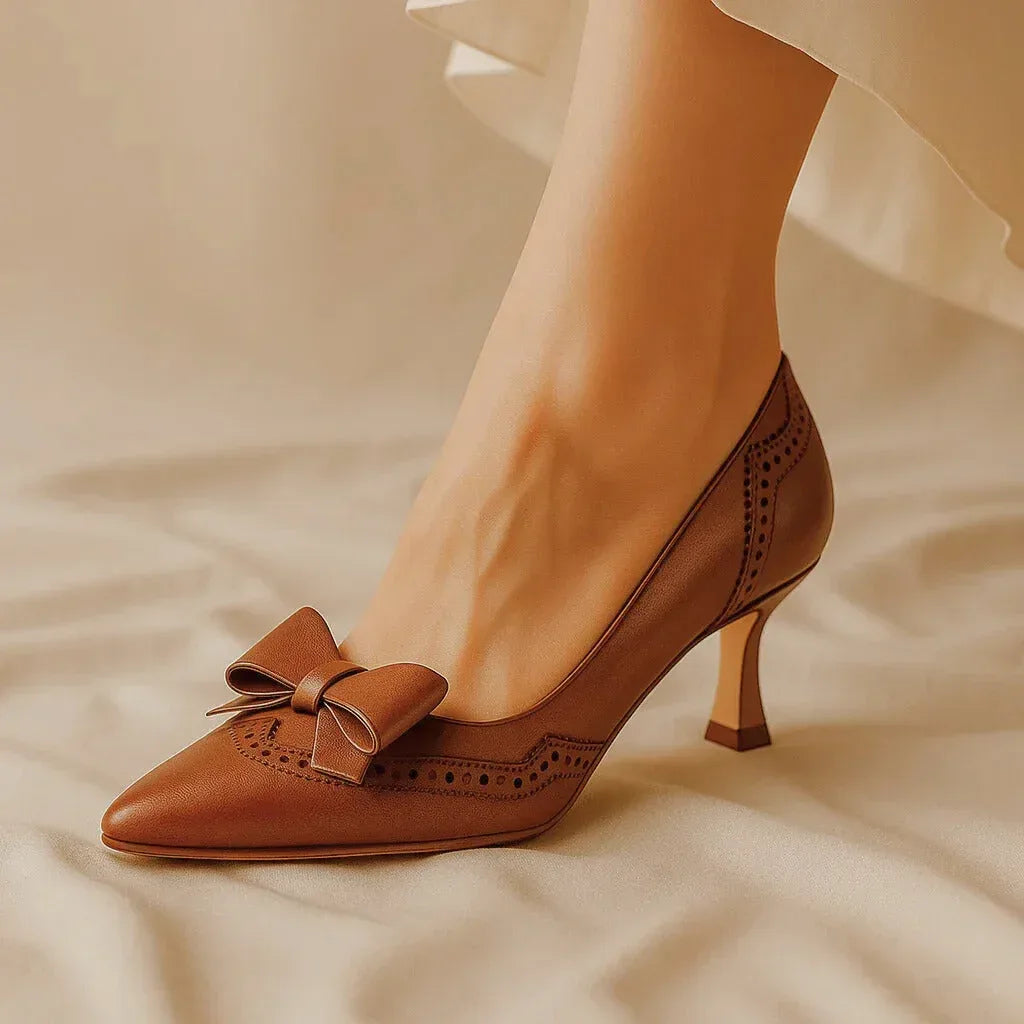MELENA BOW HEELS