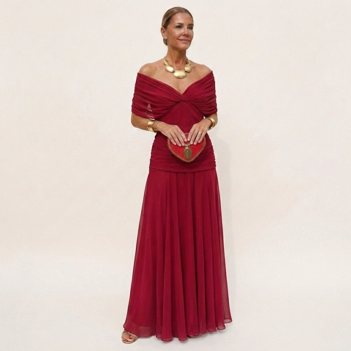 Elegant Flowing Women's Maxi Dress