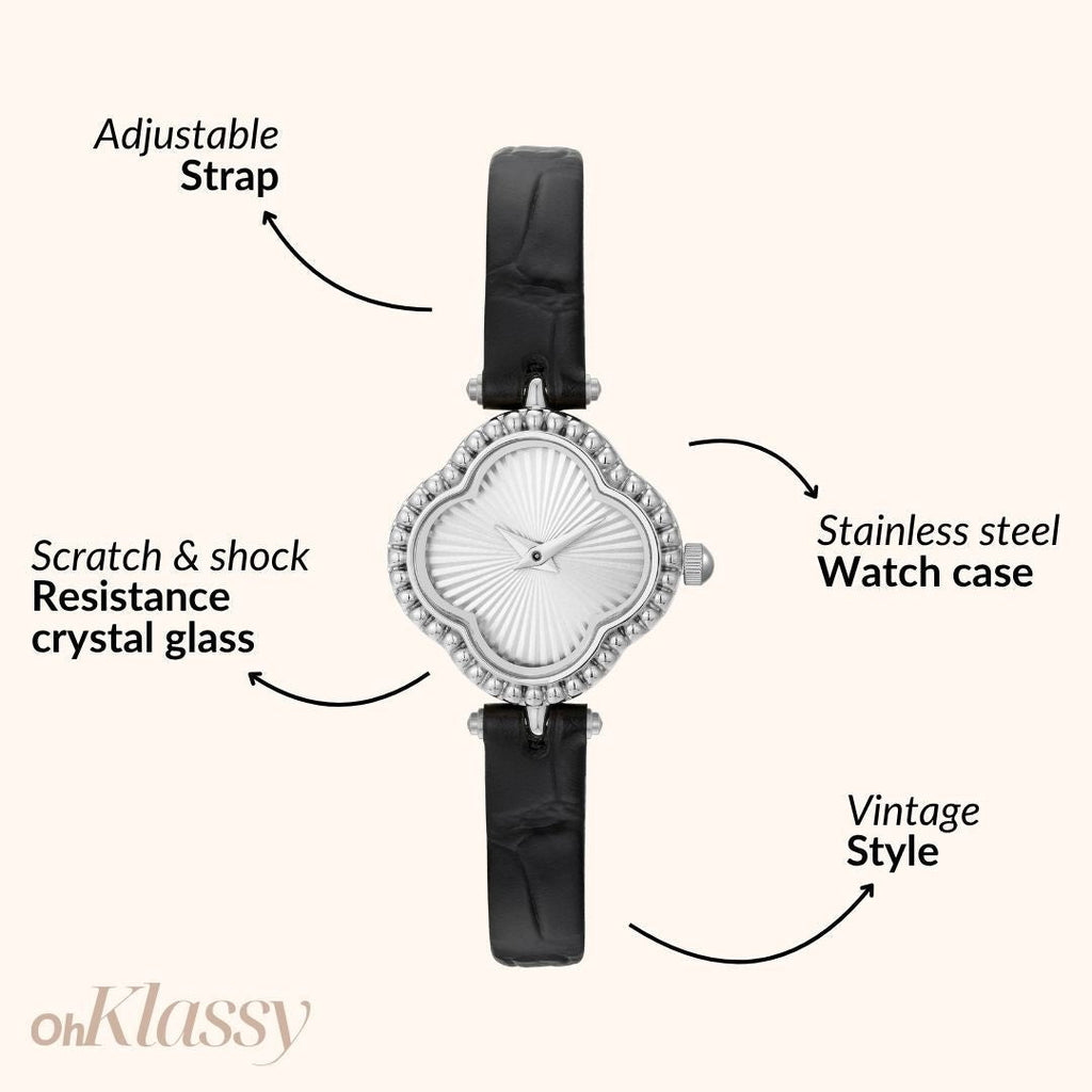 Vespera | Leather Silver