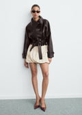 Lilith Leather Trenchcoat