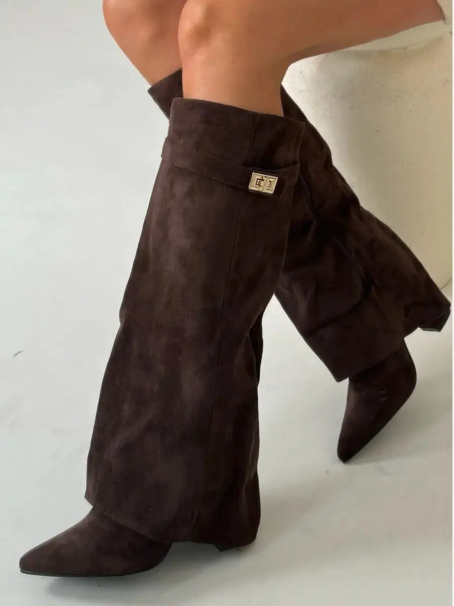 Women's Elegant High Heel Ankle Boots