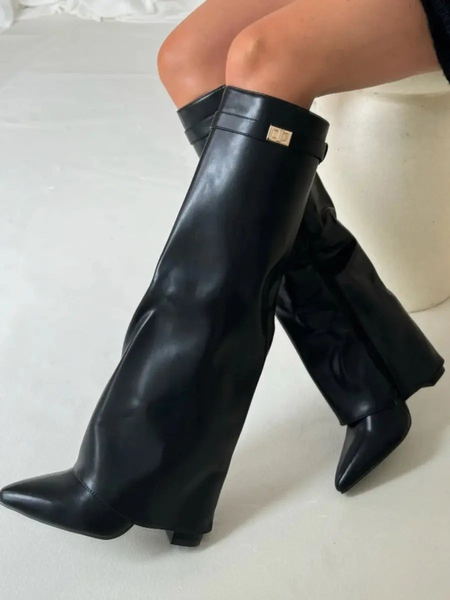 Women's Elegant High Heel Ankle Boots