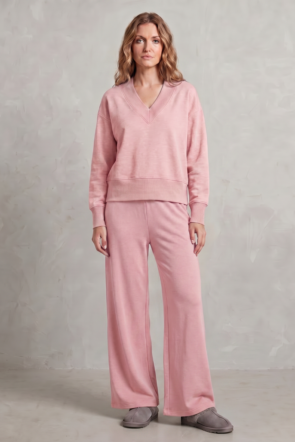 Allia – Relaxed fit – Wide-leg lounge set